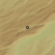 Shaded relief of the 51 km around Couvet, drawn from the GMTED2010 grid