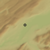 Shaded relief of the 51 km around Crans-près-Céligny, drawn from the GMTED2010 grid