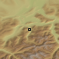 Shaded relief of the 51 km around Dallenwil, drawn from the GMTED2010 grid