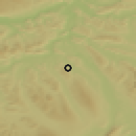 Shaded relief of the 51 km around Dintikon, drawn from the GMTED2010 grid