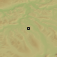 Shaded relief of the 51 km around Dottikon, drawn from the GMTED2010 grid
