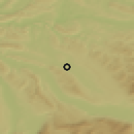 Shaded relief of the 51 km around Dübendorf, drawn from the GMTED2010 grid