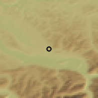 Shaded relief of the 51 km around Dürnten, drawn from the GMTED2010 grid