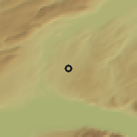 Shaded relief of the 51 km around Echallens, drawn from the GMTED2010 grid