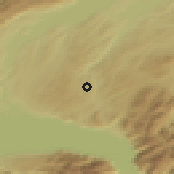 Shaded relief of the 51 km around Ecublens, drawn from the GMTED2010 grid