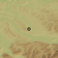 Shaded relief of the 51 km around Egg, drawn from the GMTED2010 grid