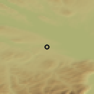 Shaded relief of the 51 km around Amriswil, drawn from the GMTED2010 grid