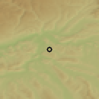 Shaded relief of the 51 km around Endingen, drawn from the GMTED2010 grid