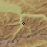 Shaded relief of the 51 km around Ennenda, drawn from the GMTED2010 grid