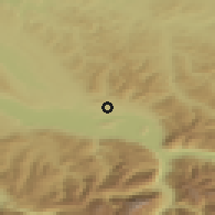 Shaded relief of the 51 km around Eschenbach, drawn from the GMTED2010 grid