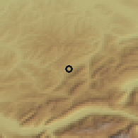 Shaded relief of the 51 km around Escholzmatt, drawn from the GMTED2010 grid