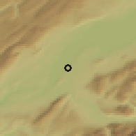 Shaded relief of the 51 km around Anières, drawn from the GMTED2010 grid