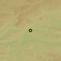 Shaded relief of the 50 km around Feuerthalen, drawn from the GMTED2010 grid