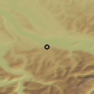 Shaded relief of the 51 km around Feusisberg, drawn from the GMTED2010 grid