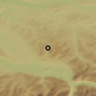 Shaded relief of the 51 km around Fischenthal, drawn from the GMTED2010 grid
