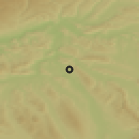 Shaded relief of the 51 km around Fislisbach, drawn from the GMTED2010 grid