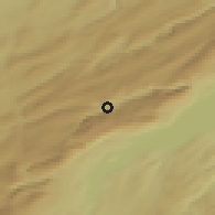 Shaded relief of the 51 km around Fleurier, drawn from the GMTED2010 grid