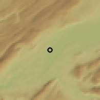 Shaded relief of the 51 km around Founex, drawn from the GMTED2010 grid