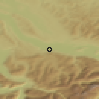 Shaded relief of the 51 km around Freienbach, drawn from the GMTED2010 grid