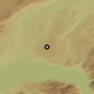 Shaded relief of the 51 km around Froideville, drawn from the GMTED2010 grid