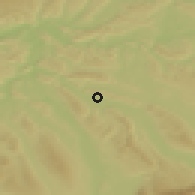 Shaded relief of the 51 km around Geroldswil, drawn from the GMTED2010 grid