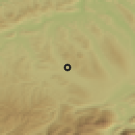 Shaded relief of the 51 km around Geuensee, drawn from the GMTED2010 grid