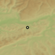 Shaded relief of the 51 km around Gipf-Oberfrick, drawn from the GMTED2010 grid
