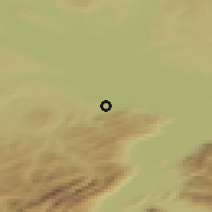 Shaded relief of the 51 km around Goldach, drawn from the GMTED2010 grid