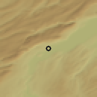 Shaded relief of the 51 km around Grandson, drawn from the GMTED2010 grid