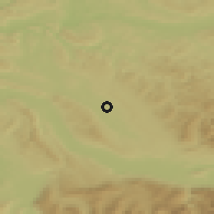 Shaded relief of the 51 km around Greifensee, drawn from the GMTED2010 grid