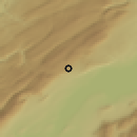 Shaded relief of the 51 km around Arzier, drawn from the GMTED2010 grid