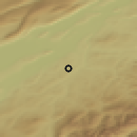 Shaded relief of the 51 km around Gurmels, drawn from the GMTED2010 grid
