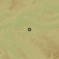 Shaded relief of the 51 km around Hettlingen, drawn from the GMTED2010 grid