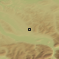 Shaded relief of the 51 km around Hinwil, drawn from the GMTED2010 grid