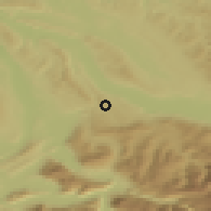 Shaded relief of the 51 km around Hirzel, drawn from the GMTED2010 grid