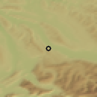 Shaded relief of the 51 km around Horgen, drawn from the GMTED2010 grid