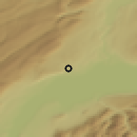 Shaded relief of the 51 km around Aubonne, drawn from the GMTED2010 grid