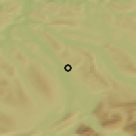 Shaded relief of the 51 km around Jonen, drawn from the GMTED2010 grid