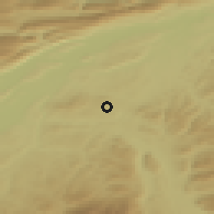 Shaded relief of the 51 km around Kirchlindach, drawn from the GMTED2010 grid
