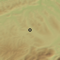 Shaded relief of the 51 km around Knutwil, drawn from the GMTED2010 grid