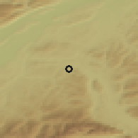 Shaded relief of the 51 km around Köniz, drawn from the GMTED2010 grid