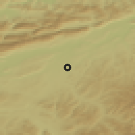 Shaded relief of the 51 km around Koppigen, drawn from the GMTED2010 grid