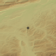 Shaded relief of the 51 km around Krauchthal, drawn from the GMTED2010 grid