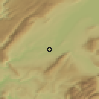 Shaded relief of the 51 km around Lancy, drawn from the GMTED2010 grid