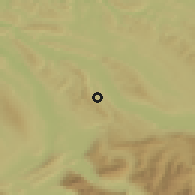 Shaded relief of the 51 km around Langnau am Albis, drawn from the GMTED2010 grid