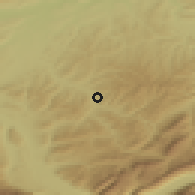 Shaded relief of the 51 km around Lauperswil, drawn from the GMTED2010 grid