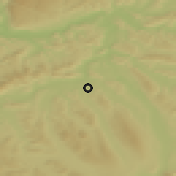 Shaded relief of the 51 km around Lenzburg, drawn from the GMTED2010 grid