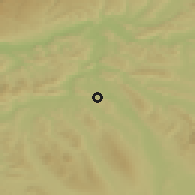 Shaded relief of the 51 km around Mägenwil, drawn from the GMTED2010 grid