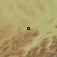 Shaded relief of the 51 km around Malters, drawn from the GMTED2010 grid