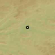 Shaded relief of the 51 km around Marthalen, drawn from the GMTED2010 grid
